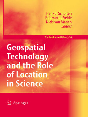 cover image of Geospatial Technology and the Role of Location in Science